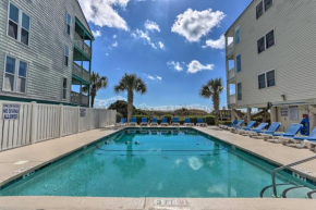 North Myrtle Beach Condo with Oceanfront Pool Access